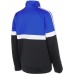 adidas Boys' Zip Front Split Logo Tricot Team Royal/Black Jacket