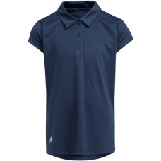 Adidas Girls' Performance Polo Crew Navy Shirt