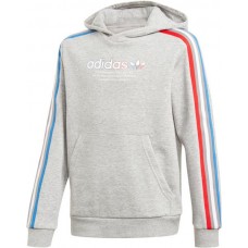 adidas Kids' Adicolor Med Grey Heather Hoodie