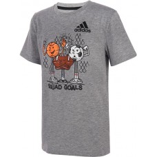 adidas Kids' All Here Heather Grey Heather T-Shirt
