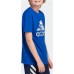 adidas Kids' Badge of Sport Short Sleeve Bold Blue Shirt