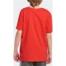adidas Kids' Badge of Sport Short Sleeve Vivid Red Shirt adidas Kids' Badge of Sport Short Sleeve Vivid Red Shirt