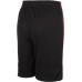 adidas Kids' Clashing 3-Stripe Black/Red Short adidas Kids' Clashing 3-Stripe Black/Red Short
