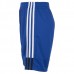 adidas Kids' Clashing 3-Stripe Bright Blue Short