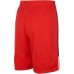 adidas Kids' Clashing 3-Stripe Vivid Red Short