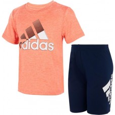 adidas Kids' Motion Short Orange Set adidas Kids' Motion Short Orange Set