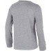 adidas Kids' Sport Dude Long Sleeve Charcoal Grey Heather T-Shirt