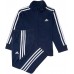 adidas Little Boys' Tricot Jacket and Pant Collegiate Navy Set