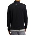 Adidas Men's 3 Stripes 1/4 Zip Golf Black Pullover Adidas Men's 3 Stripes 1/4 Zip Golf Black Pullover