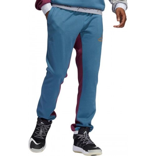 adidas Men's 3-Stripes Basketball Orbit Indigo Pants adidas Men's 3-Stripes Basketball Orbit Indigo Pants