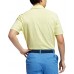 Adidas Men's All Over Print Primegreen Golf Pulse Yellow Mel/ Blue Polo Adidas Men's All Over Print Primegreen Golf Pulse Yellow Mel/ Blue Polo