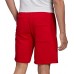 adidas Men's Athletics Must Haves Badge Of Sport Scarlet/White Shorts