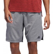 adidas Men's Axis 18 Knit Textured Grey Shorts adidas Men's Axis 18 Knit Textured Grey Shorts
