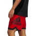 adidas Men's Badge Of Sport Basketball Scarlet Shorts