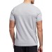 adidas Men's Badge Of Sport Graphic Medium Grey Heather T-Shirt adidas Men's Badge Of Sport Graphic Medium Grey Heather T-Shirt