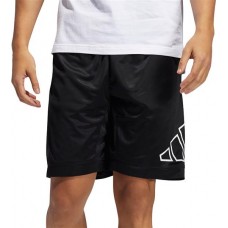 adidas Men's Big Logo Basketball Black Shorts