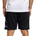 adidas Men's Big Logo Basketball Black Shorts