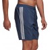 adidas Men's Classic 3 Stripe Swim Crew Navy/White Short adidas Men's Classic 3 Stripe Swim Crew Navy/White Short