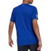 adidas Men's Club 3-Stripe Tennis Bold Blue/White T-Shirt adidas Men's Club 3-Stripe Tennis Bold Blue/White T-Shirt