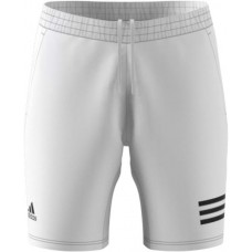 adidas Men's Club 3-Stripe Tennis White/Black Shorts