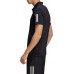 adidas Men's Club 3 Stripes Tennis Black/White Polo