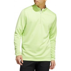 Adidas Men's Club Recycled Polyester 1/4 Zip Golf Pulse Lime Pullover