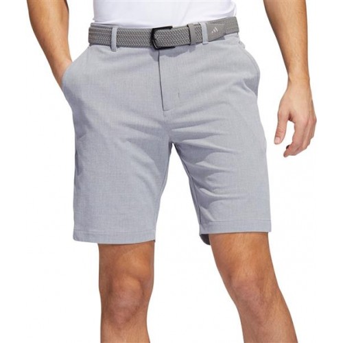 adidas Men's Crosshatch Primegreen Golf Grey Three/White Shorts adidas Men's Crosshatch Primegreen Golf Grey Three/White Shorts