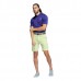 adidas Men's Crosshatch Primegreen Golf Pulse Lime/White Shorts adidas Men's Crosshatch Primegreen Golf Pulse Lime/White Shorts