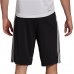 adidas Men's Designed 2 Move 3-Stripe Primeblue Black/White Shorts