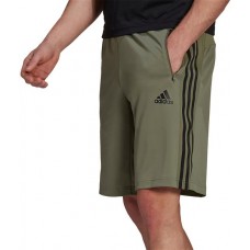 adidas Men's Designed 2 Move 3-Stripe Primeblue Legacy Green/Black Shorts adidas Men's Designed 2 Move 3-Stripe Primeblue Legacy Green/Black Shorts
