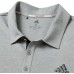 adidas Men's Drive Novelty Heather Golf Grey Three Heather Polo adidas Men's Drive Novelty Heather Golf Grey Three Heather Polo