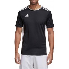 adidas Men's Entrada 18 Soccer Black Jersey adidas Men's Entrada 18 Soccer Black Jersey