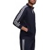 adidas Men's Essentials 3-Stripes Tricot Track Legend Ink/White Jacket adidas Men's Essentials 3-Stripes Tricot Track Legend Ink/White Jacket