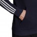 adidas Men's Essentials Fleece 3-Stripes Ink/White Hoodie adidas Men's Essentials Fleece 3-Stripes Ink/White Hoodie