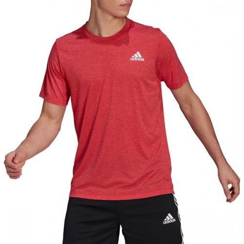 adidas Men's Freelift 21 Scarlet T-Shirt adidas Men's Freelift 21 Scarlet T-Shirt