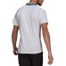 adidas Men's Freelift HEAT.RDY Polo Tennis White/Crew Navy Shirt