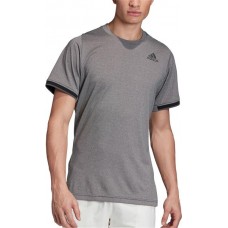 adidas Men's FreeLift Tennis Black Melange T-Shirt