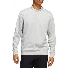 adidas Men's Go-To Crewneck Golf Grey Two/White Sweatshirt