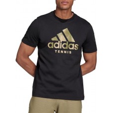 Adidas Men's Graphic Camo Tennis Black T-Shirt Adidas Men's Graphic Camo Tennis Black T-Shirt