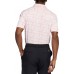 adidas Men's Jacquard Primegreen Golf Almost Pink/Semi Turbo Polo adidas Men's Jacquard Primegreen Golf Almost Pink/Semi Turbo Polo