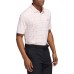 adidas Men's Jacquard Primegreen Golf Almost Pink/Semi Turbo Polo adidas Men's Jacquard Primegreen Golf Almost Pink/Semi Turbo Polo