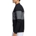 adidas Men's Lightweight 1/4 Zip Golf Black/Grey Three Windbreaker