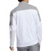 adidas Men's Lightweight Recycled Polyester 1/4 Zip Golf White Pullover adidas Men's Lightweight Recycled Polyester 1/4 Zip Golf White Pullover