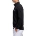 adidas Men's Midweight 3-Stripe 1/2-Zip Golf Black/Grey Three Pullover adidas Men's Midweight 3-Stripe 1/2-Zip Golf Black/Grey Three Pullover