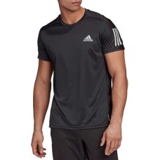adidas Men's Own the Run Tee Black Shirt
