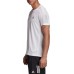 adidas Men's Own the Run Tee White/Reflective Silver Shirt adidas Men's Own the Run Tee White/Reflective Silver Shirt
