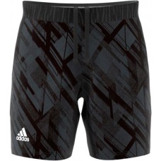 adidas Men's Printed Tennis Black Shorts