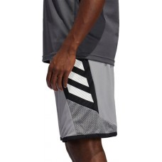 adidas Men's Pro Madness Grey Three Shorts adidas Men's Pro Madness Grey Three Shorts