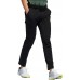 adidas Men's Recycled Polyester Warp Knit Cargo Black Pant