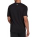 adidas Men's Sportswear Future Icons 3 Bar Black T-Shirt